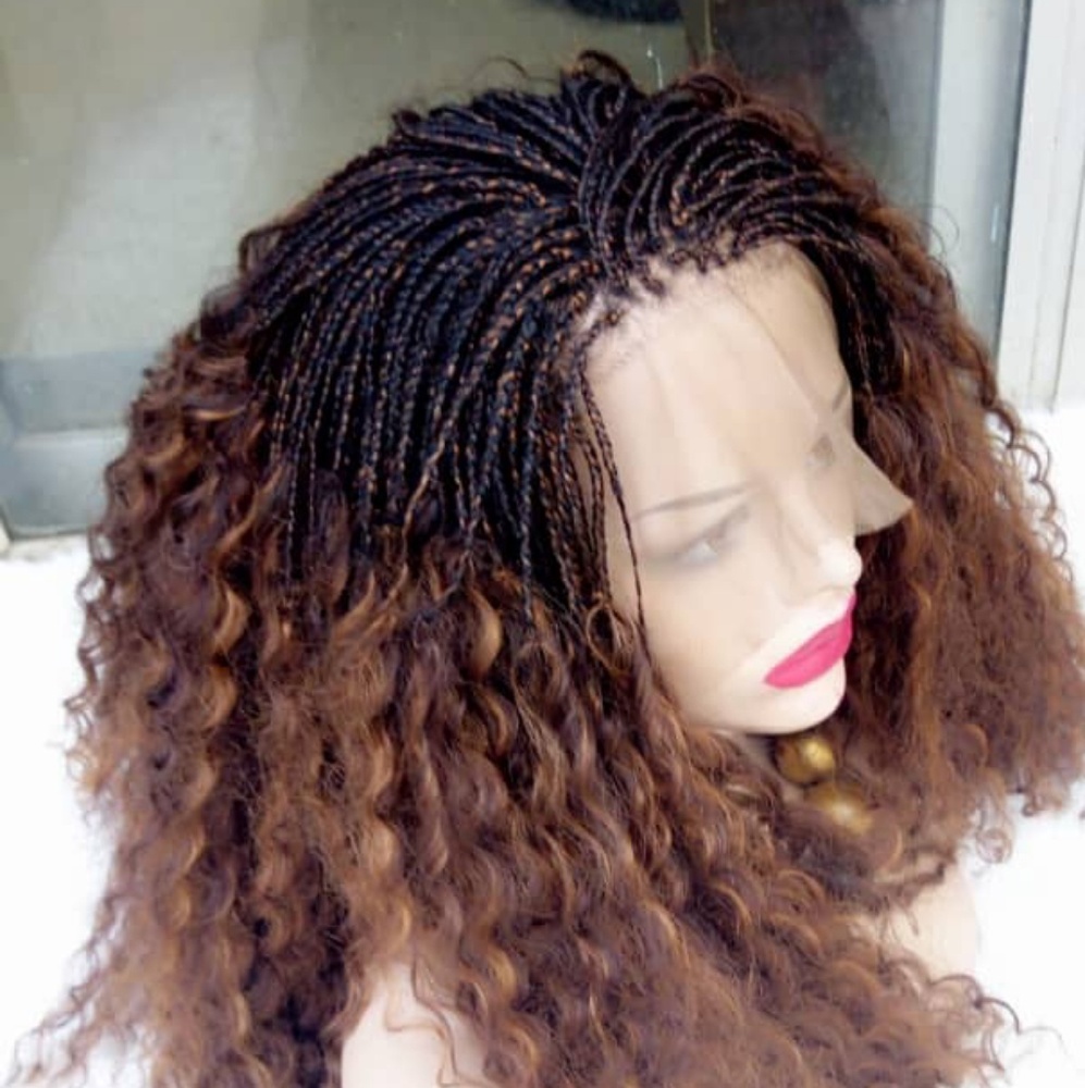 Micro single braided wig